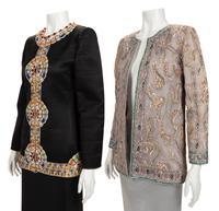 Two Mary McFadden Skirt Suits, 1980-90s
