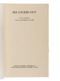 LAWRENCE, D.H. (1885-1930). A group of 35 works, including: