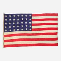 A 35-Star American National Flag commemorating West Virginia statehood 1863