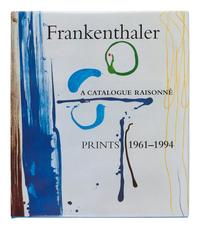 [FRANKENTHALLER, Helen (1928-2011)]. HARRISON, Pegram. Frankenthaler: A Catalogue Raisonné, Prints 1961-1994 . New York: Harry N. Abrams, Inc., 1996.