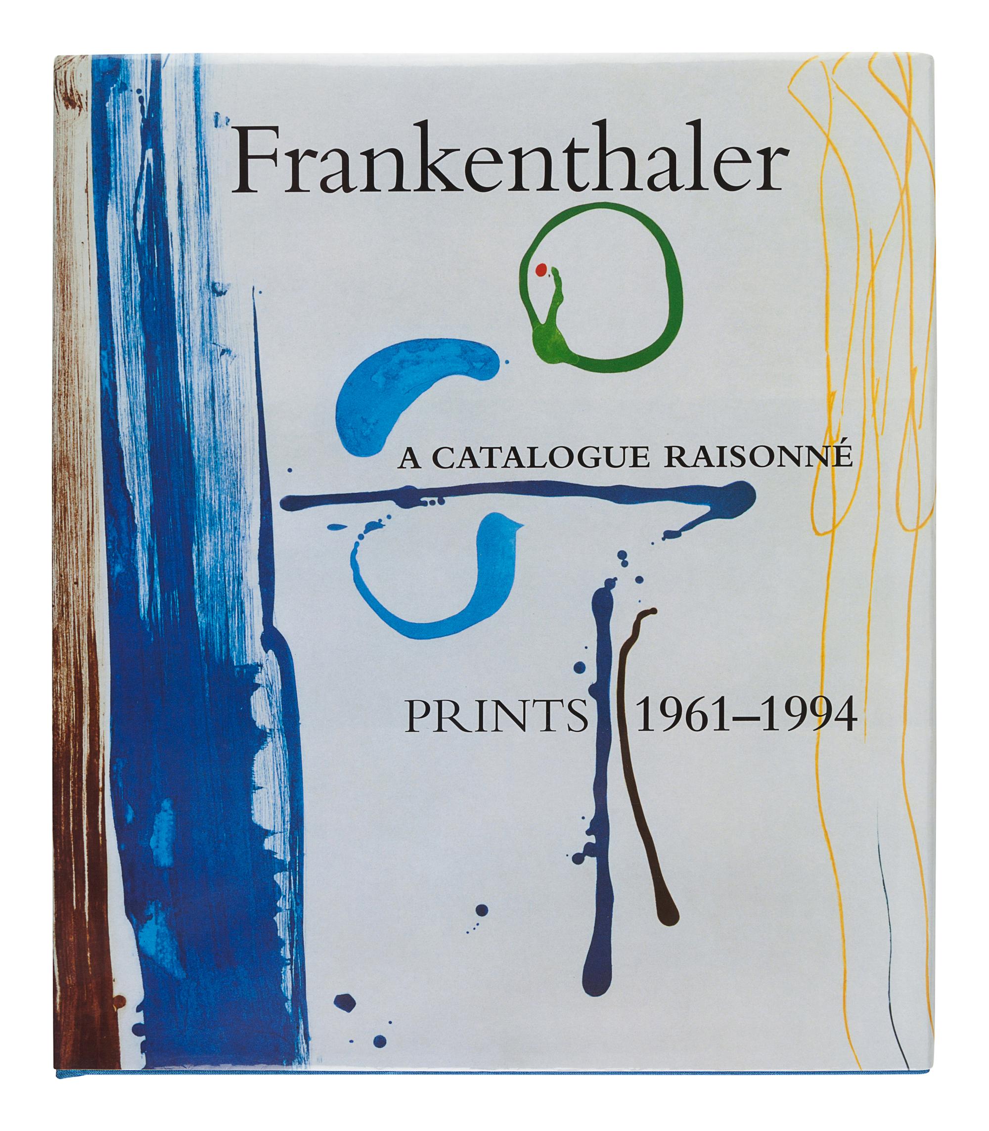 [FRANKENTHALLER, Helen (1928-2011)]. HARRISON, Pegram. Frankenthaler: A Catalogue Raisonné, Prints 1961-1994 . New York: Harry N. Abrams, Inc., 1996.