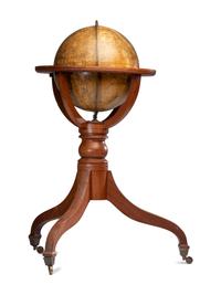 A Josiah Loring 11-Inch Terrestrial Globe