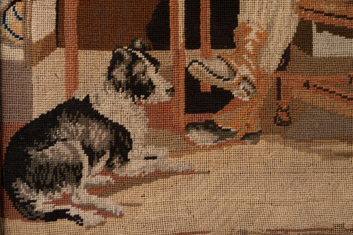 A Victorian Needlework Picture