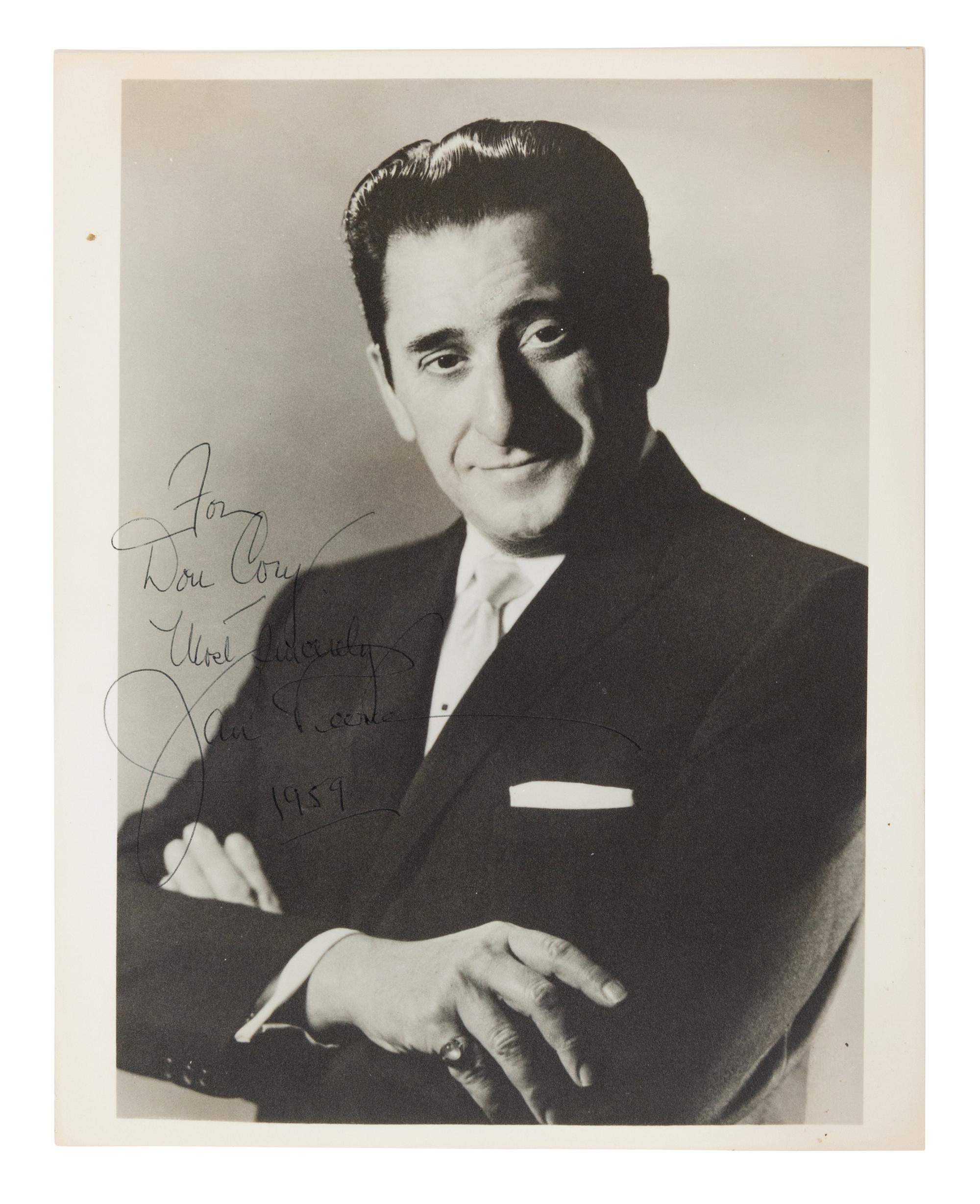 [20TH-CENTURY OPERA SINGERS]. A group of 6 signed photographs of opera singers from the 1950s-1960s, comprising images of: