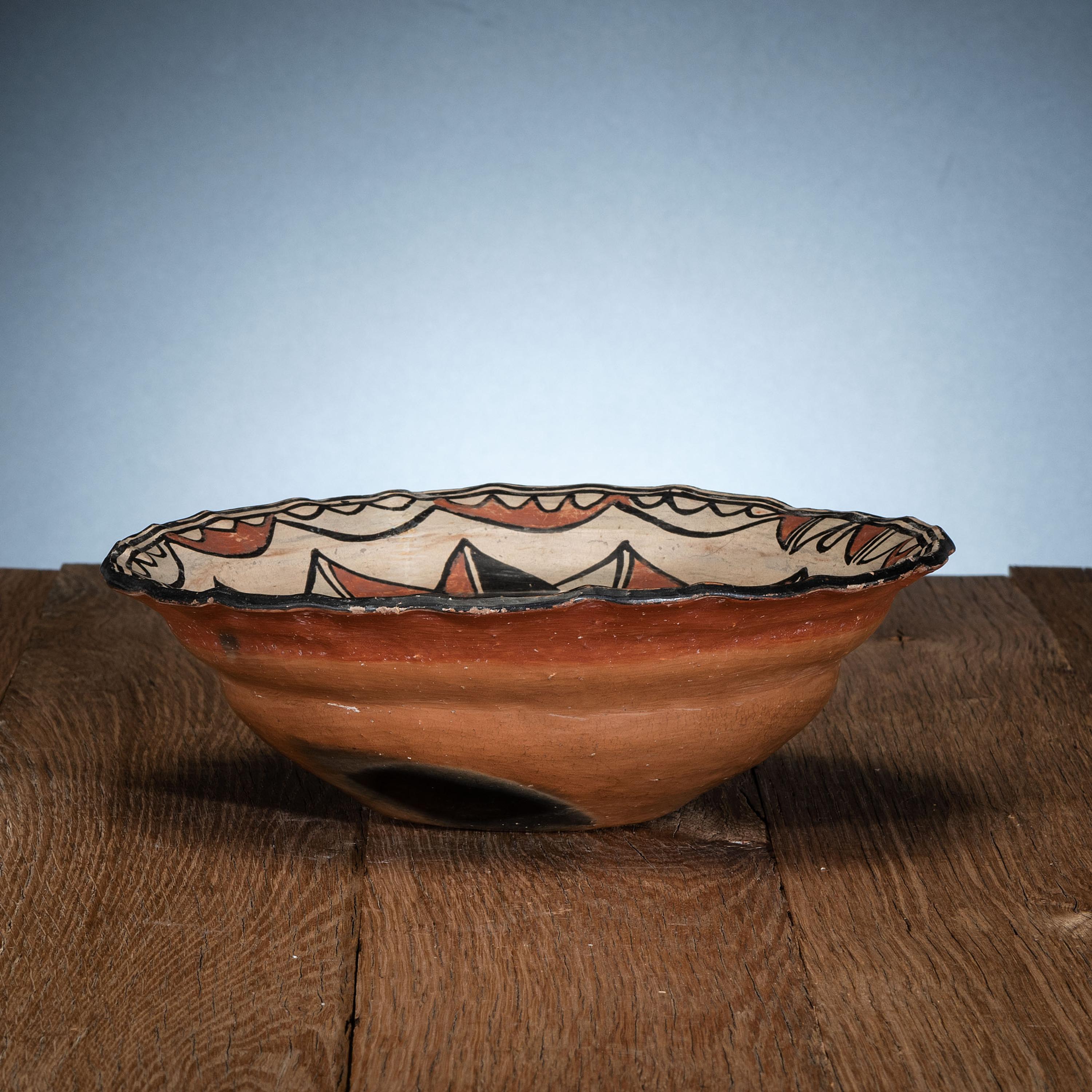 Tesuque Polychrome Bowl
