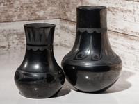 Blackware Pottery Vases