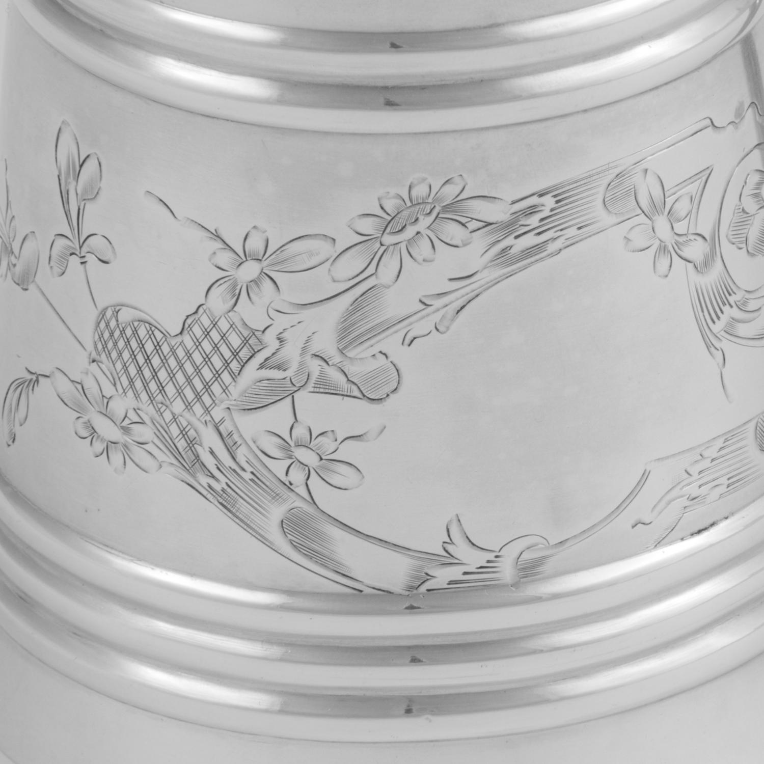 A Russian Silver Tankard