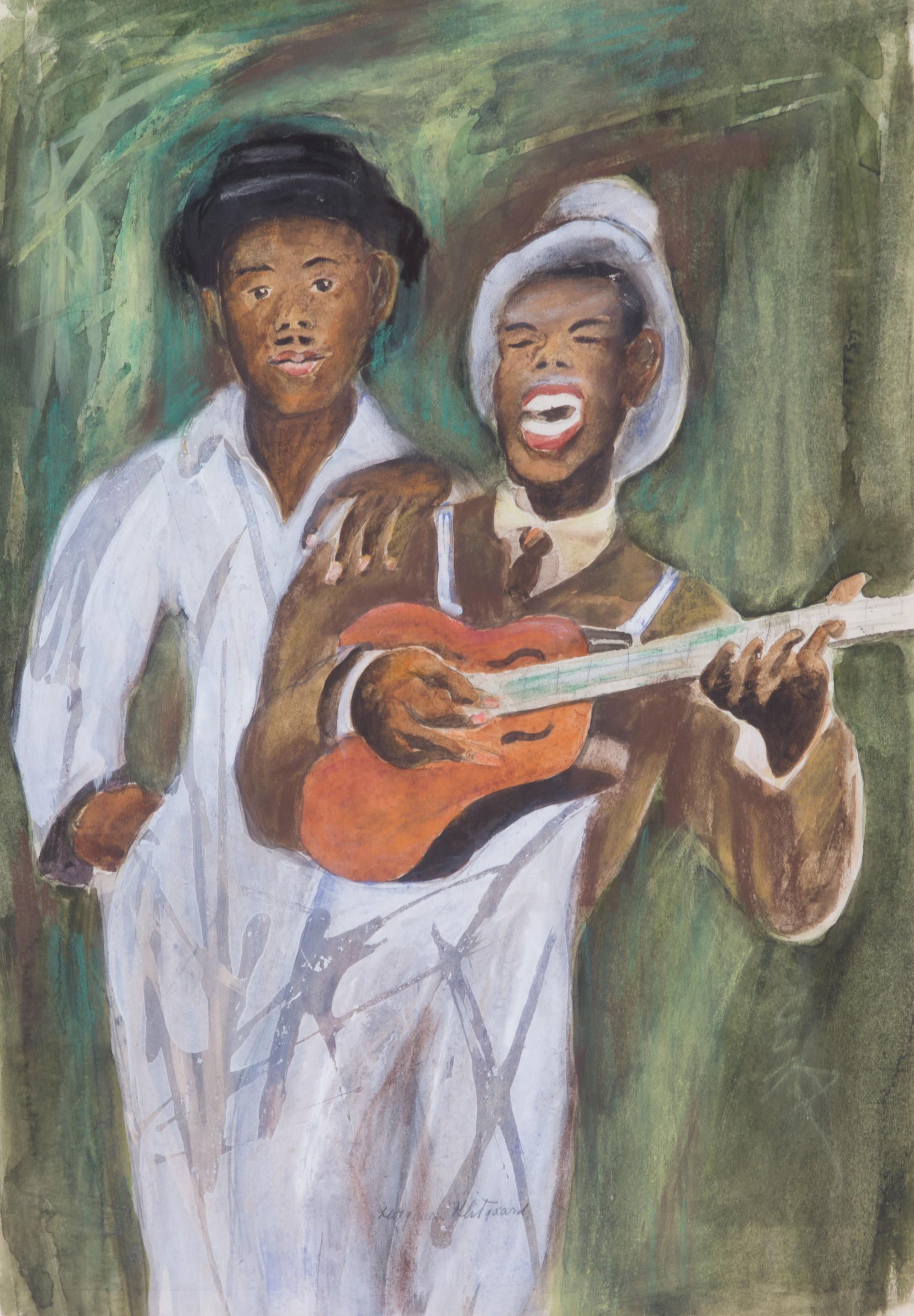 Georgina Klitgaard, (American, 1893-1976), Musicians, 1940