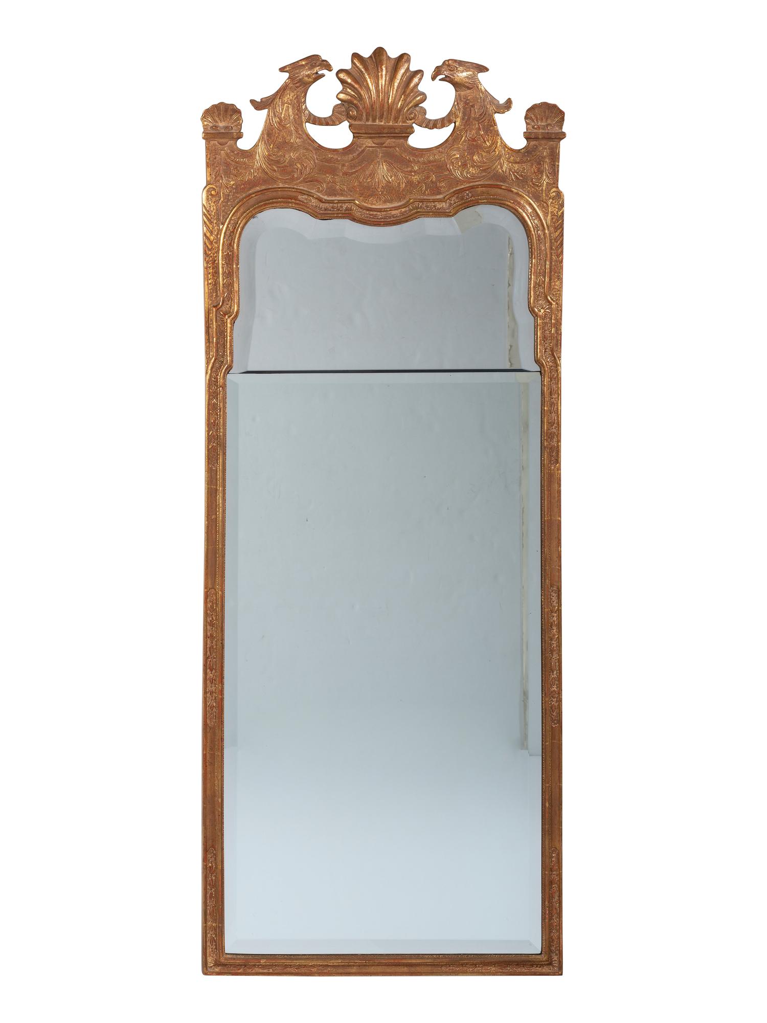 A George II Style Giltwood Pier Mirror