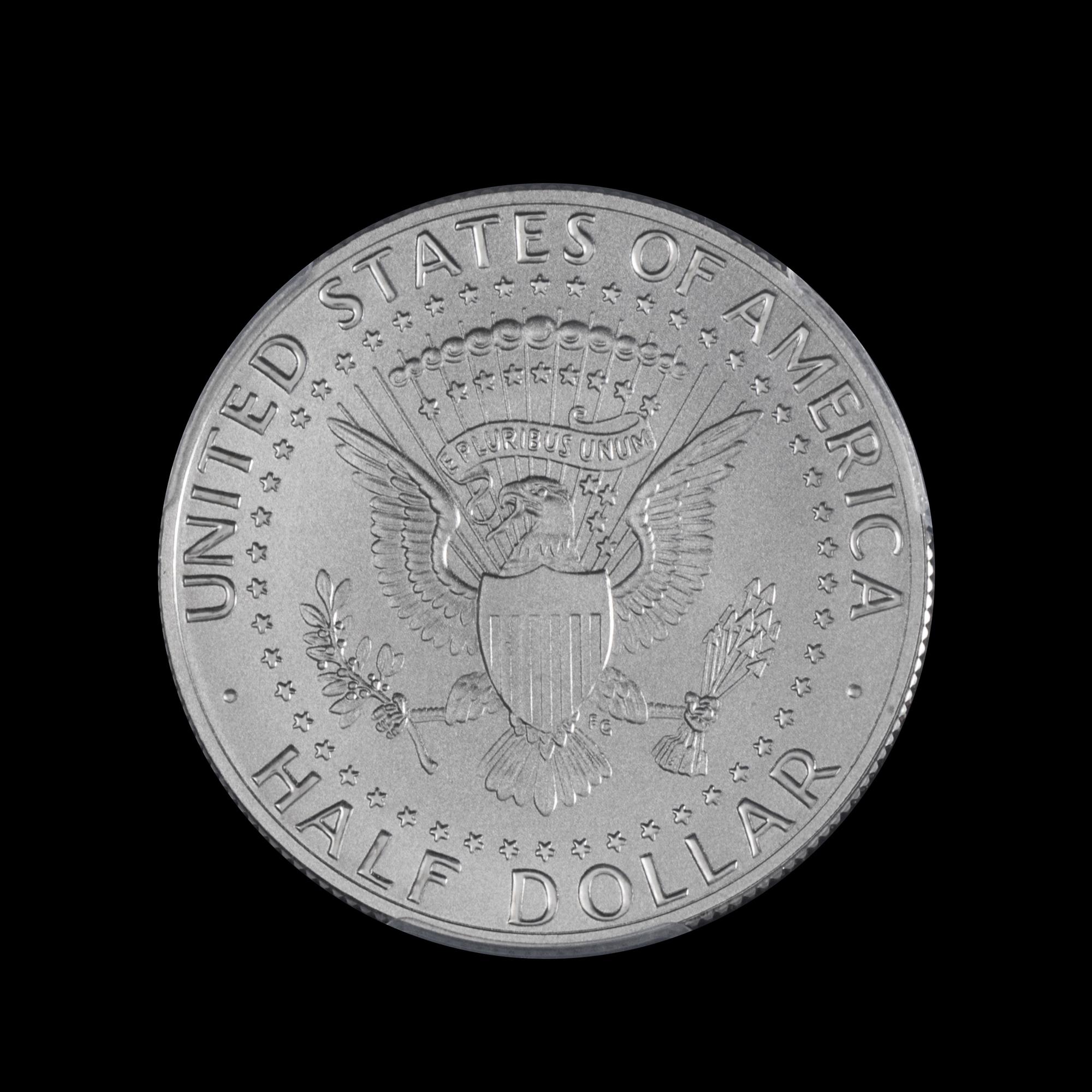 A United States 2017-S Kennedy First Strike 50c Enhanced Coin — PCGS GRADED SP69