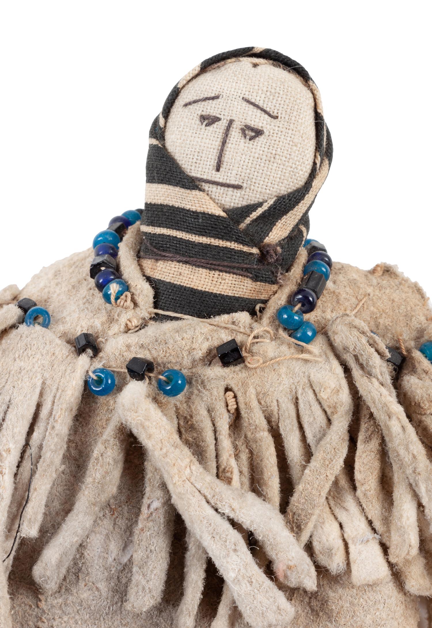 Siberian Beaded Hide Dolls