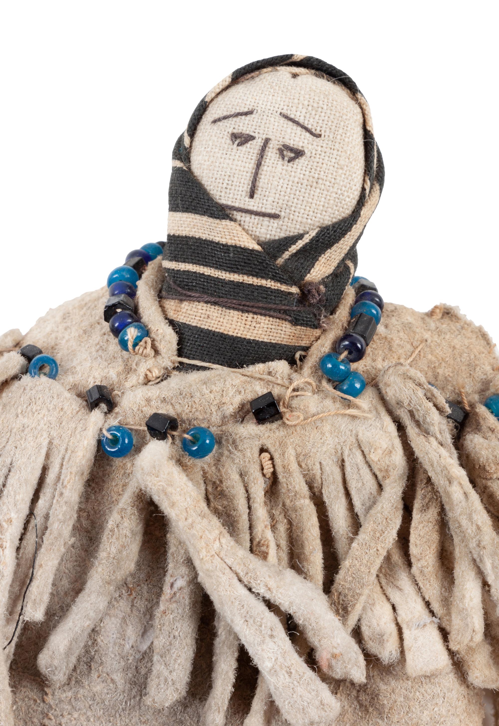 Siberian Beaded Hide Dolls