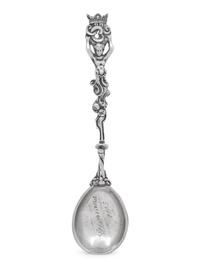 An Irish Victorian Silver Christening Spoon