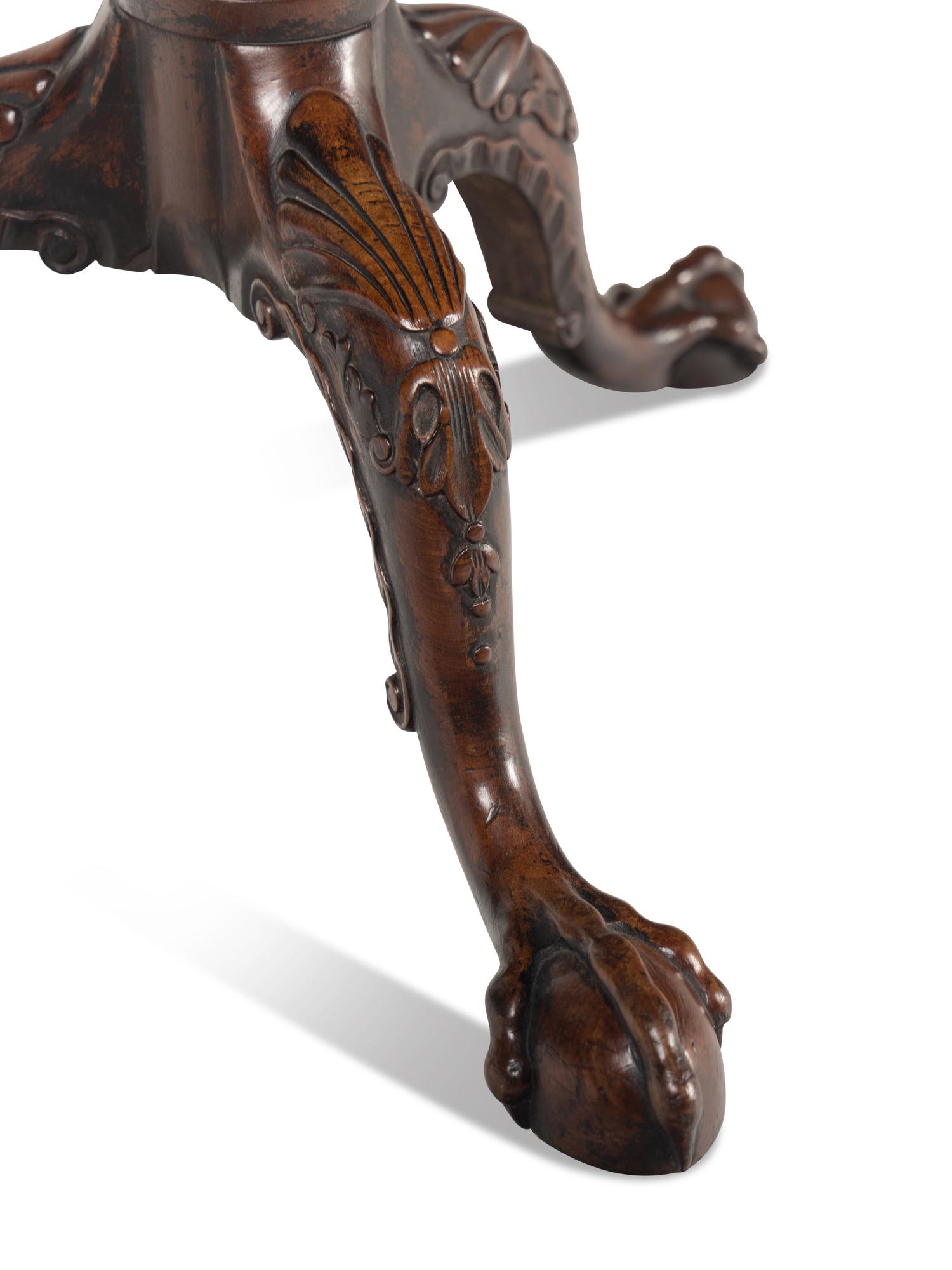 A George III Mahogany Tripod Table