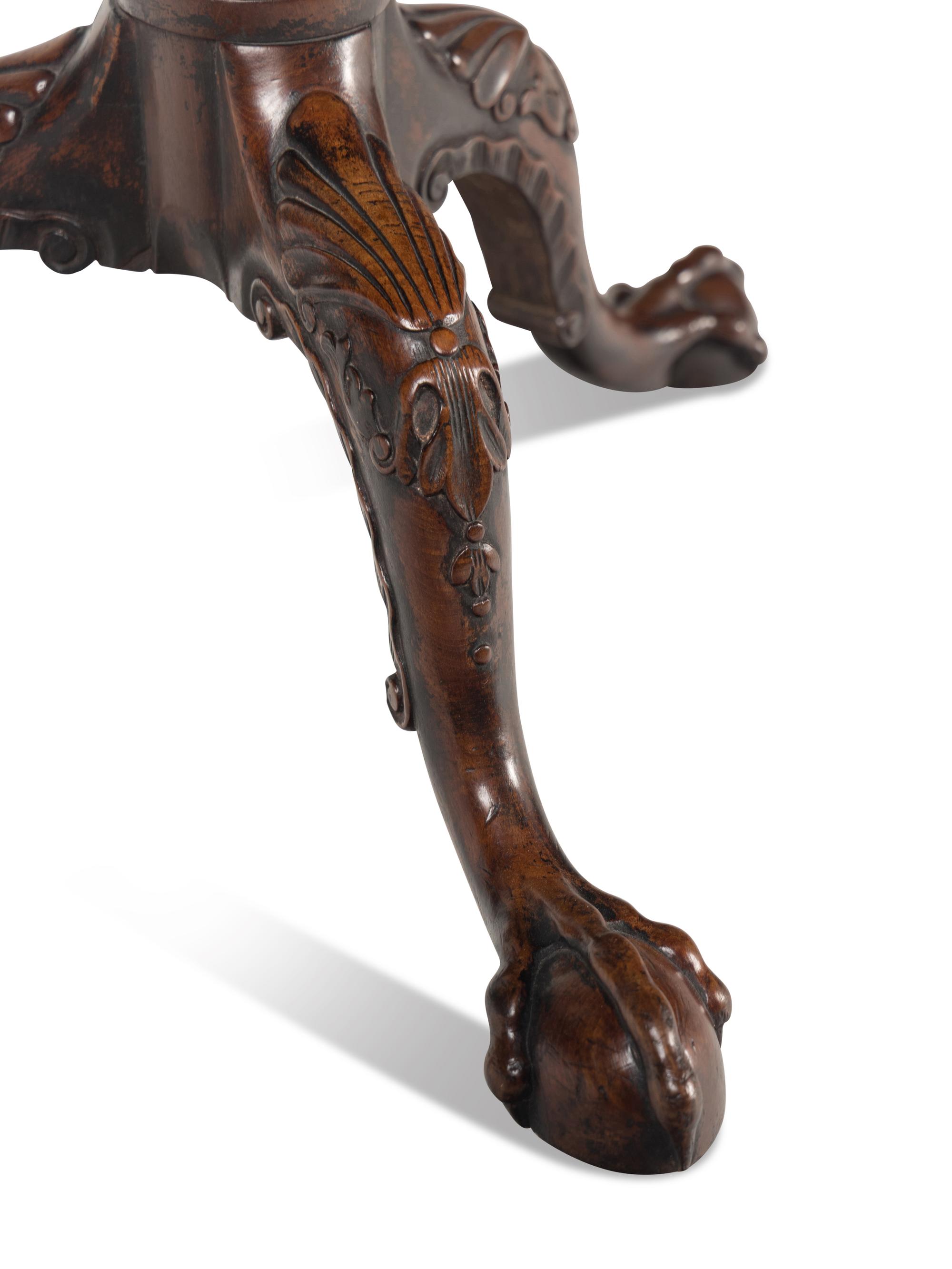 A George III Mahogany Tripod Table