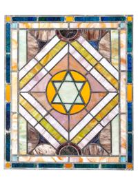 Star of David Window Panel