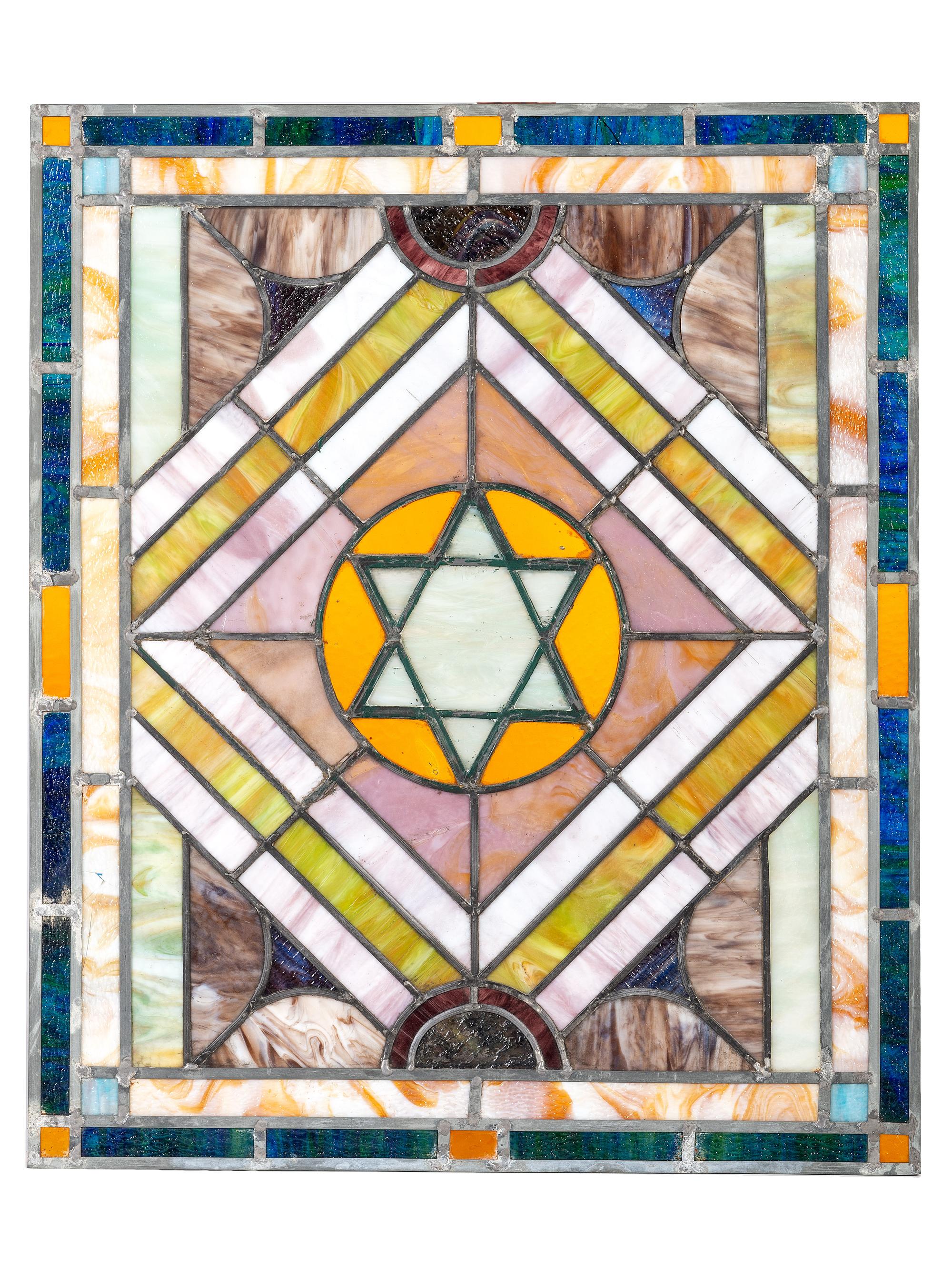 Star of David Window Panel