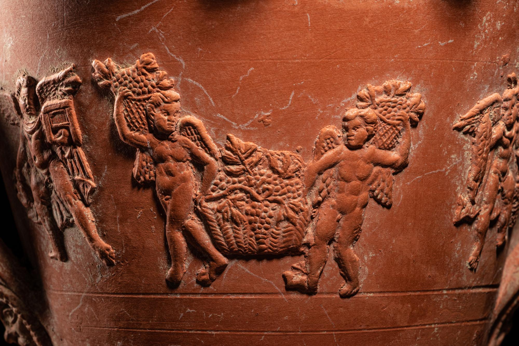 A Roman Red-Ware Kantharos