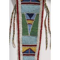 Apsáalooke Beaded Hide Belt Pouch
