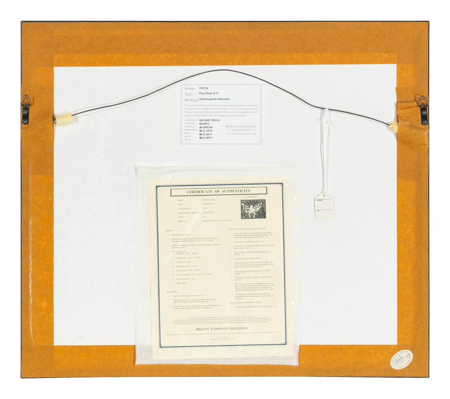 Pop Shop IV: one plate , 1989