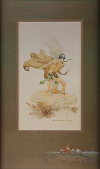 Four Prints from the Western Character's series, between 1927 and 1932