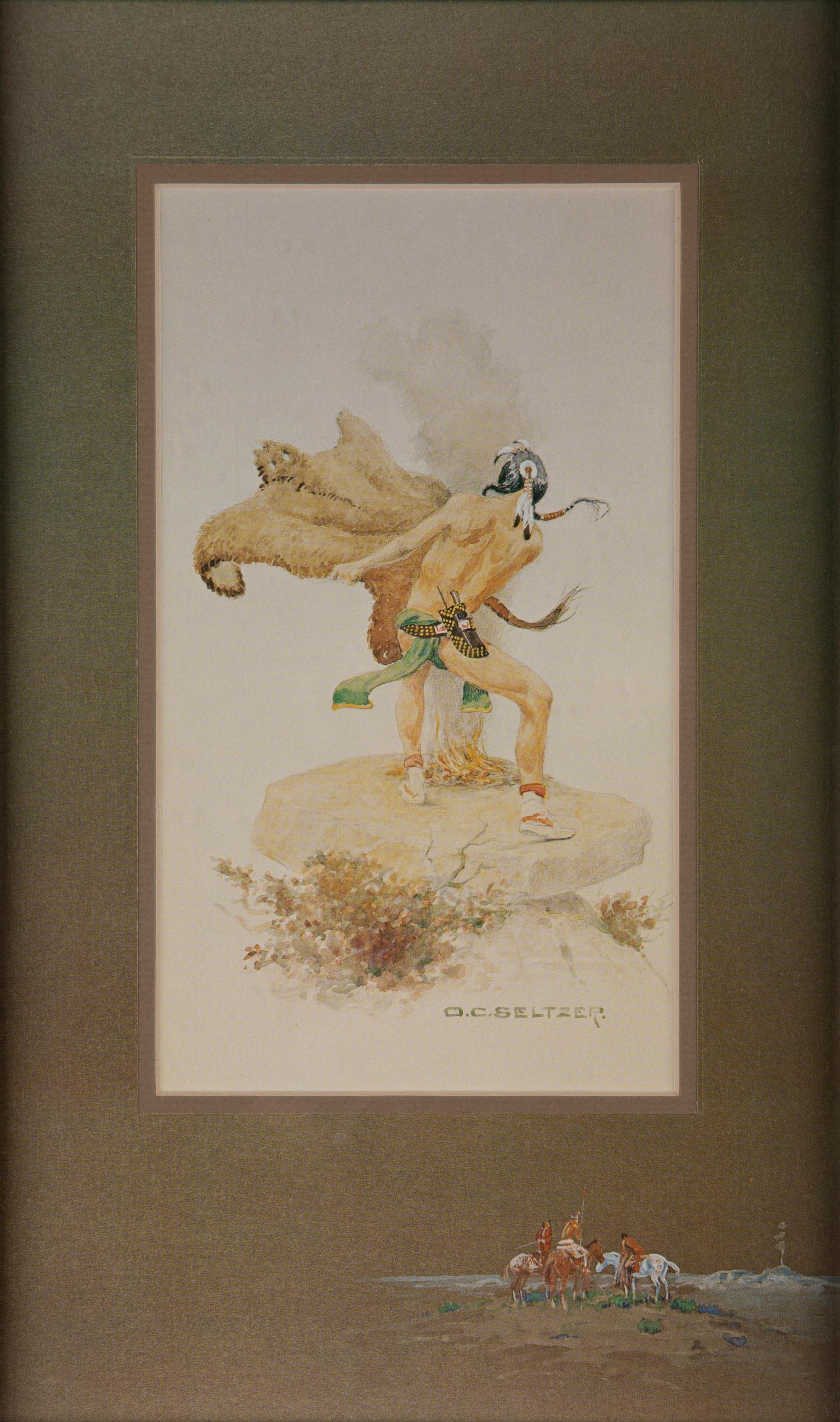 Four Prints from the Western Character's series, between 1927 and 1932