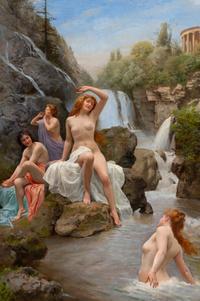 Bathing Nymphs