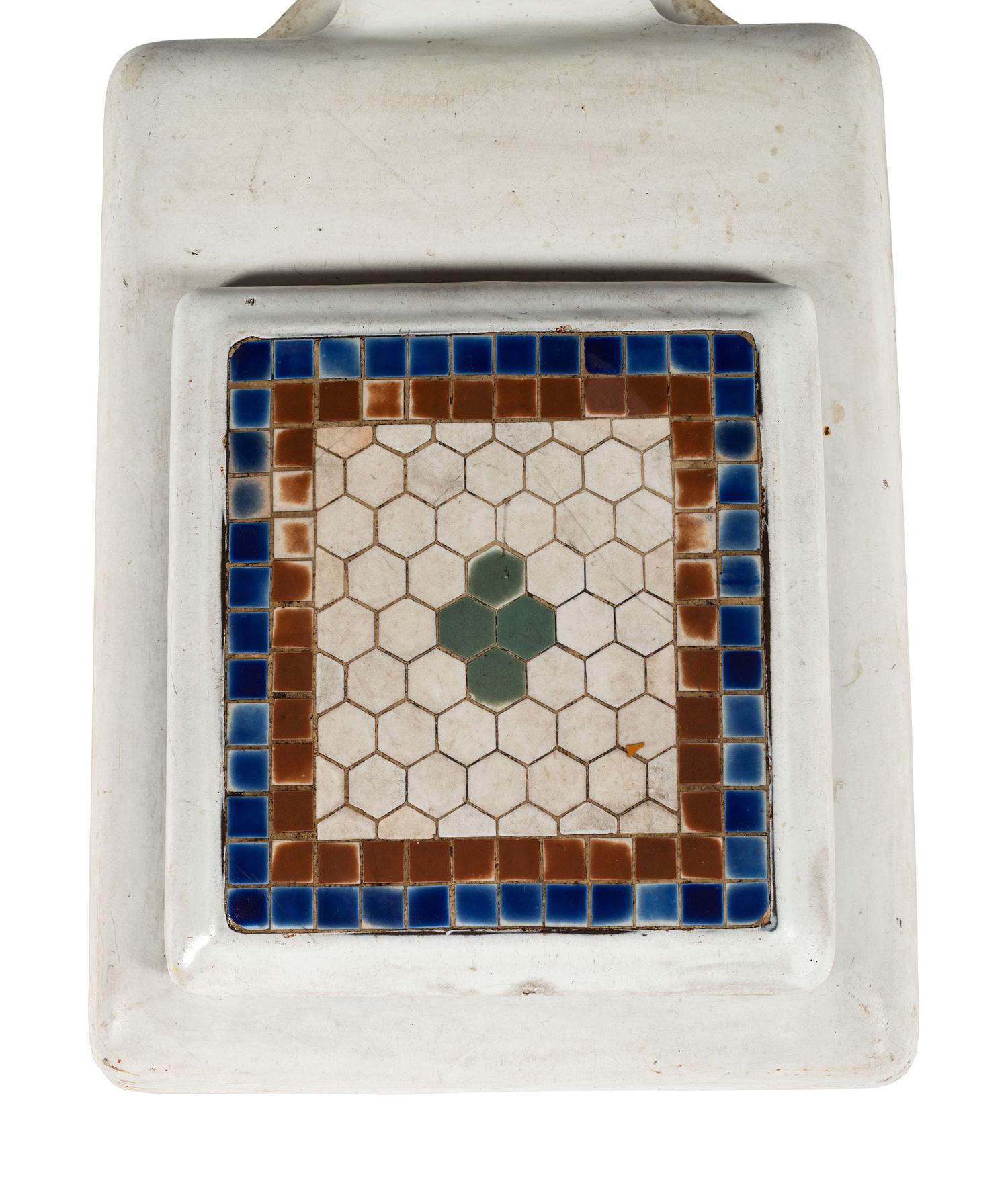A 'Peerless' Cast Iron and Porcelain Penny Beam Scale