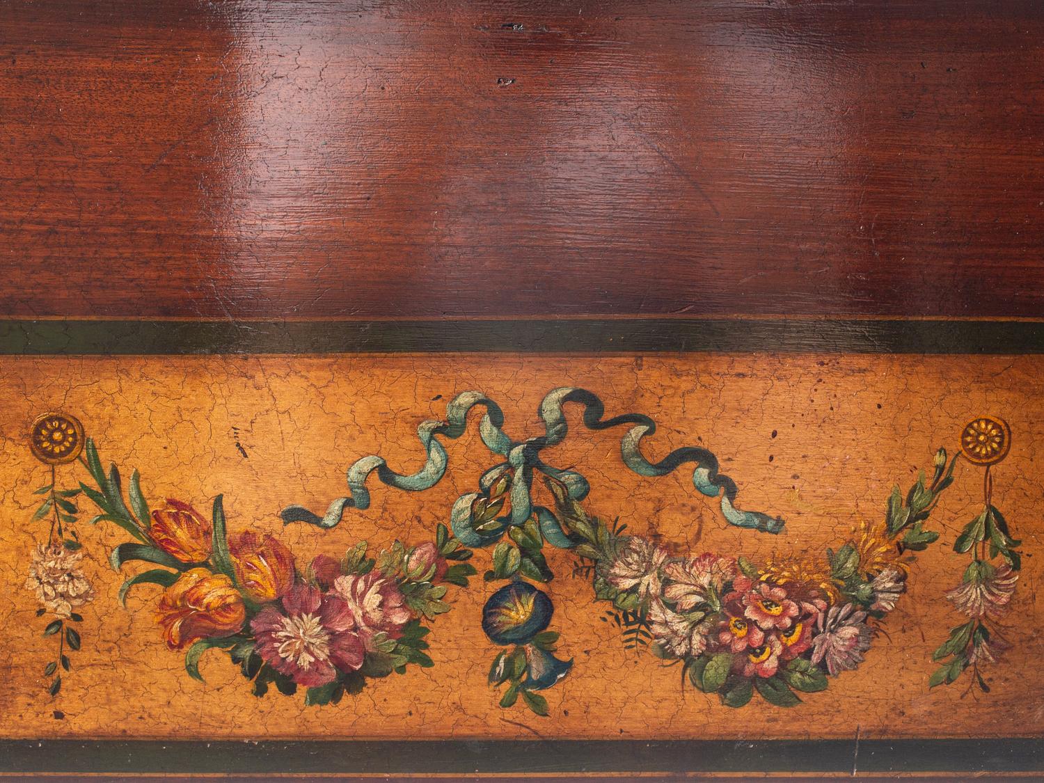 A George III Painted Mahogany Pembroke Table