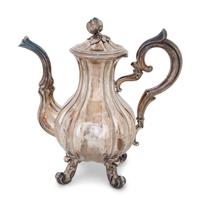 A French Silver Coffee Pot — SECOND HALF 19TH CENTURY