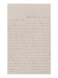 [CIVIL WAR]. Lengthy soldier's letter describing the Battle of Fort Stedman. 27 March 1865.