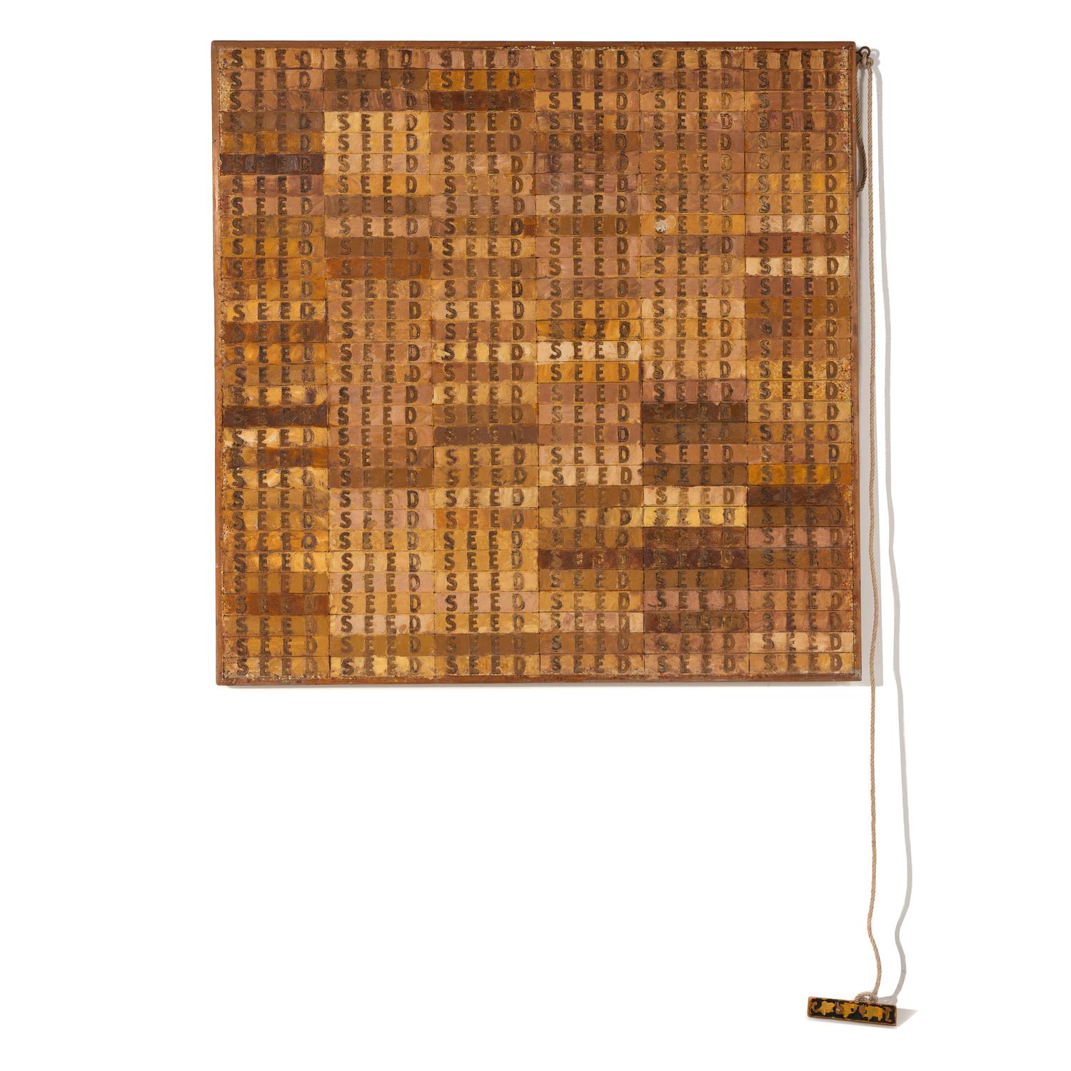 Joe Tilson (British, 1928-2023) — SEED MANTRA , 1971-72