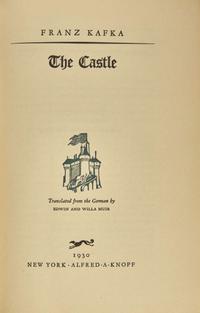 [Literature] Kafka, Franz: The Castle