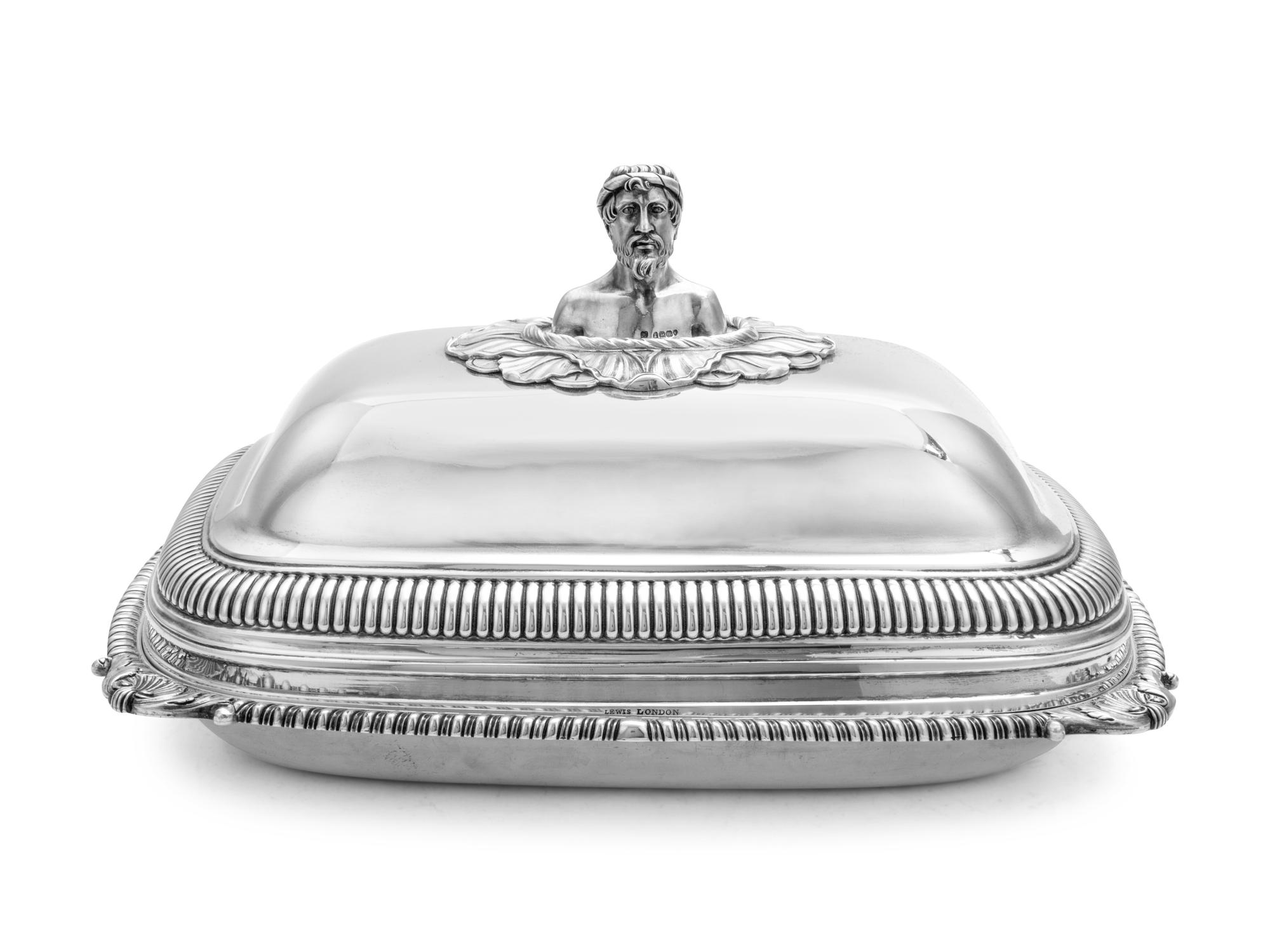 A George III Silver Covered Entrée Dish