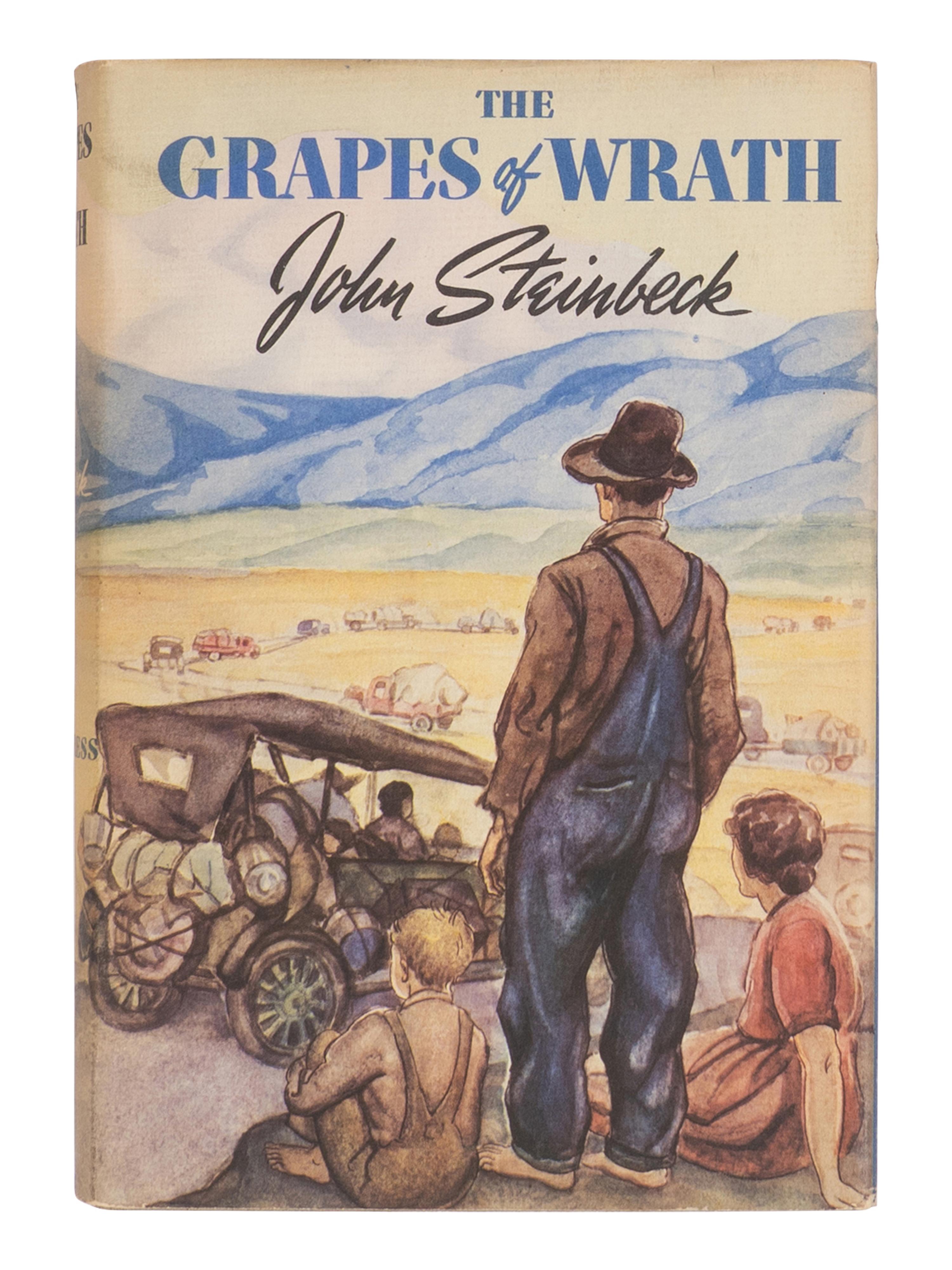 STEINBECK, John (1902-1968). The Grapes of Wrath . New York: The Viking Press, 1939.