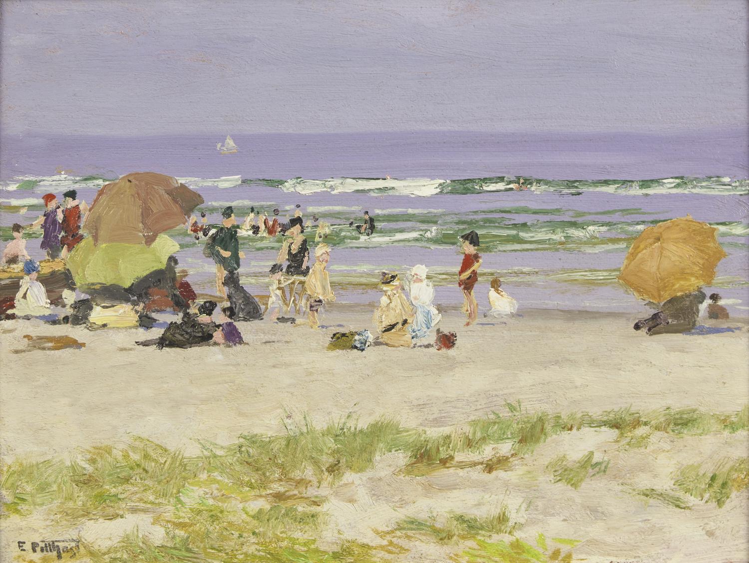 A Happy Group (On the Sea Shore)
