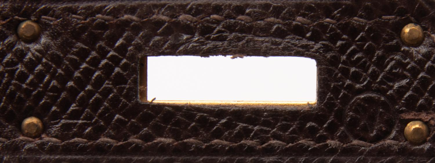 Hermès, Dark Brown Kelly 32
