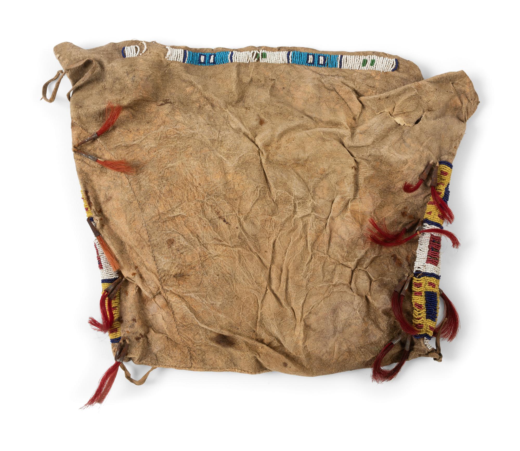 Sioux Beaded Hide Possible Bag