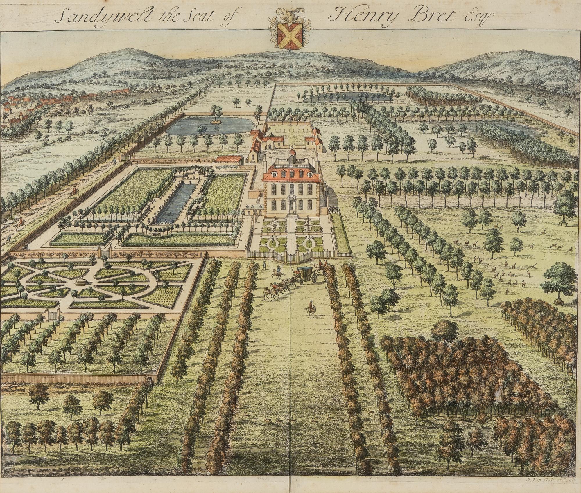 Four Views Of English Country Houses