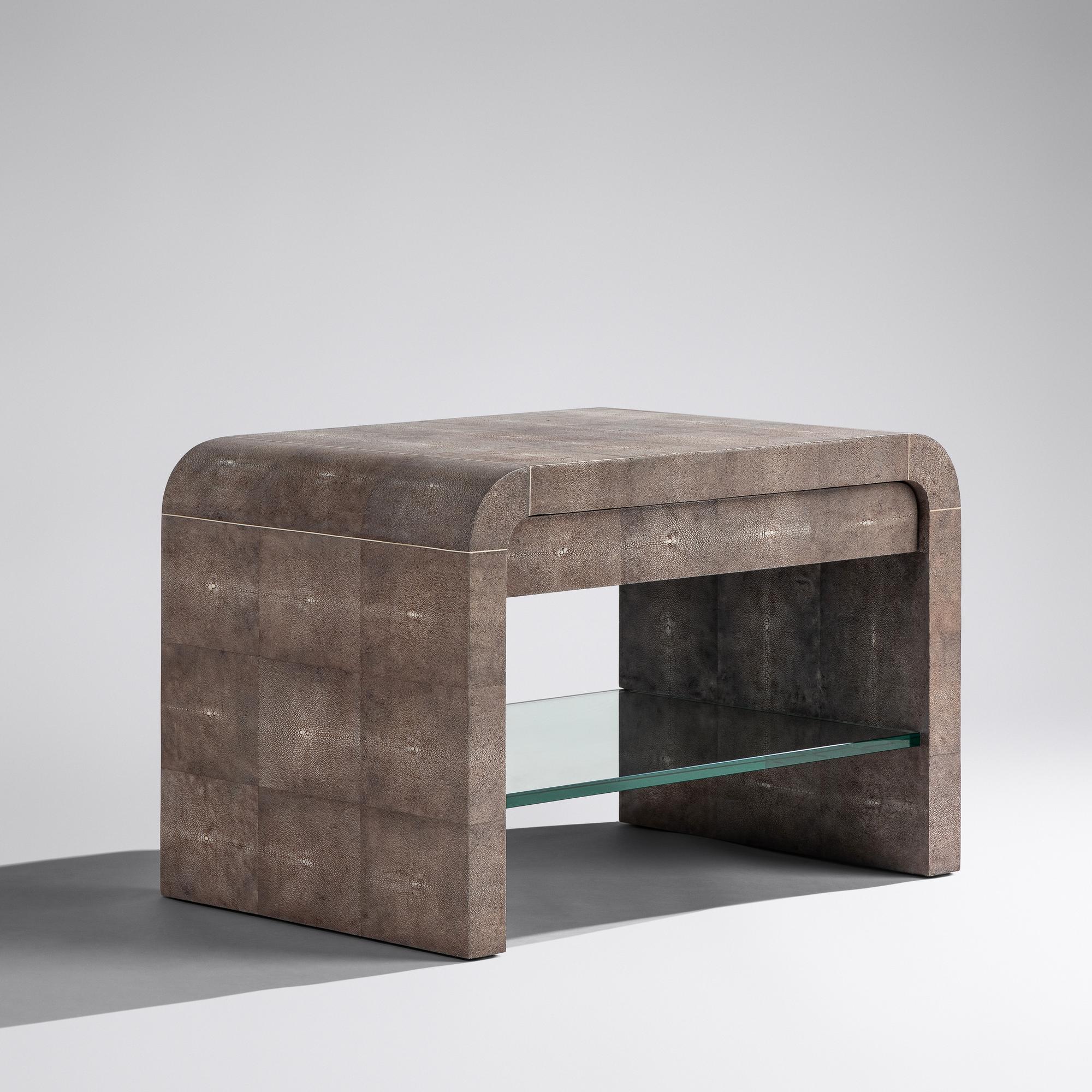 Shagreen Waterfall table, 1985