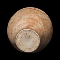 A Chinese Straw Glazed Handled Amphora Vase, Tang Dynasty 唐 綠釉雙龍首瓶