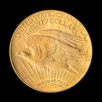 A United States 1915-S St. Gaudens $20 Gold Coin