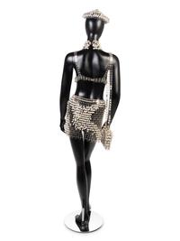 Paco Rabanne Pearl and Clear Disc Ensemble, 1960-80s