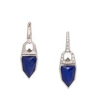 STEPHEN WEBSTER, DOUBLET AND DIAMOND CONVERTIBLE EARCLIPS