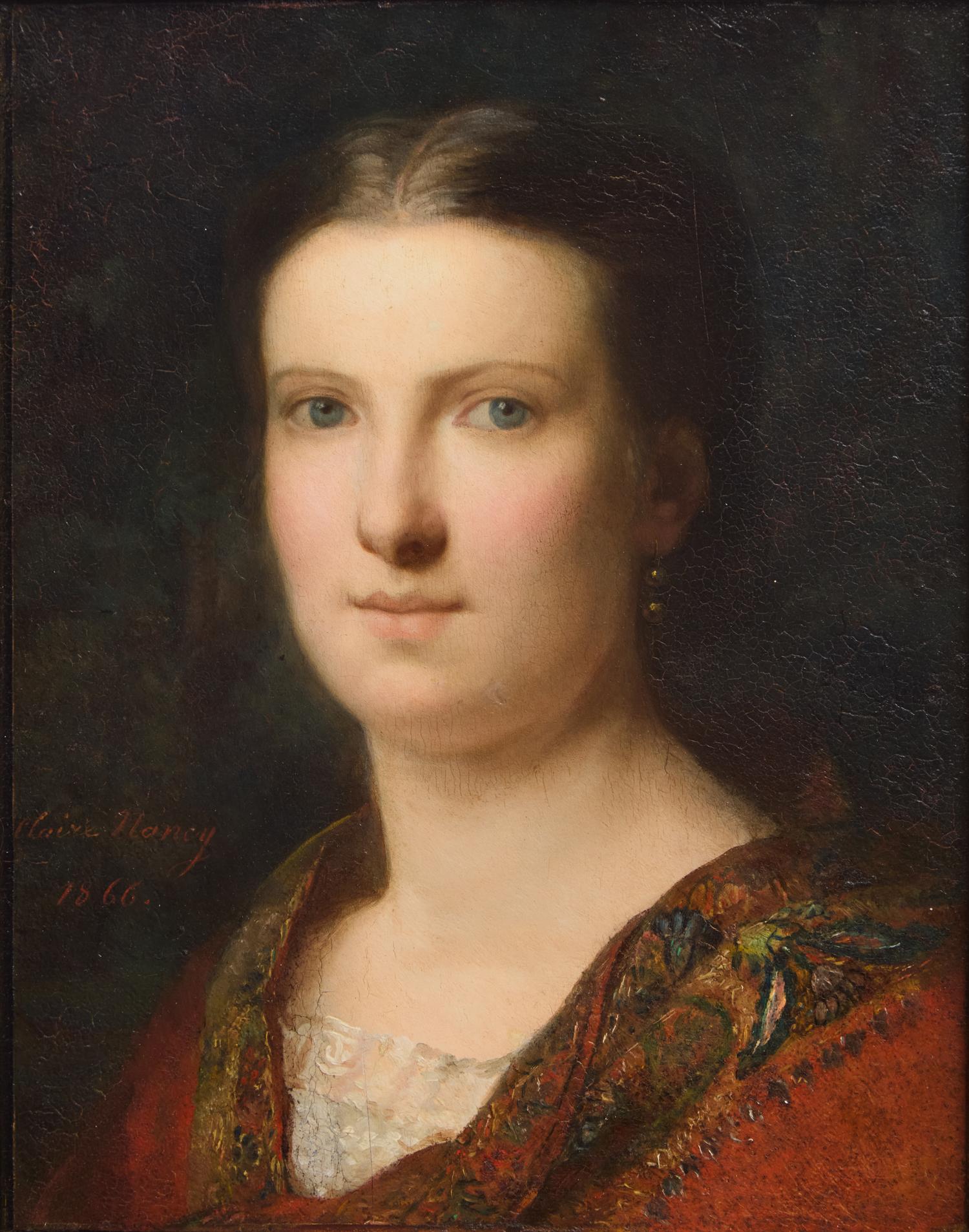 Portrait of a Woman in Red, 1866