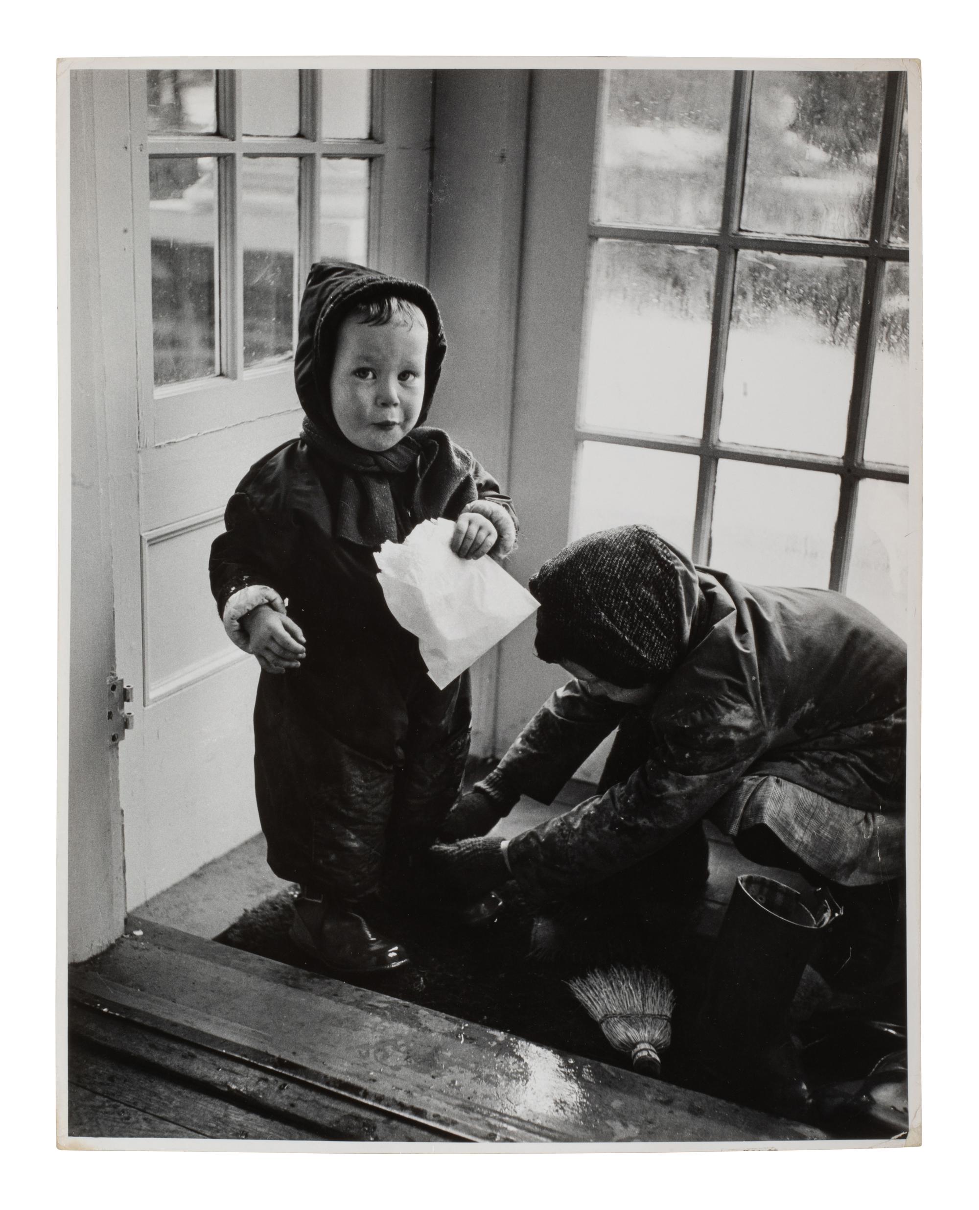 A group of three works depicting the Rothstein Children, New Rochelle, New York, 1958; printed ca. 1958 (three works)