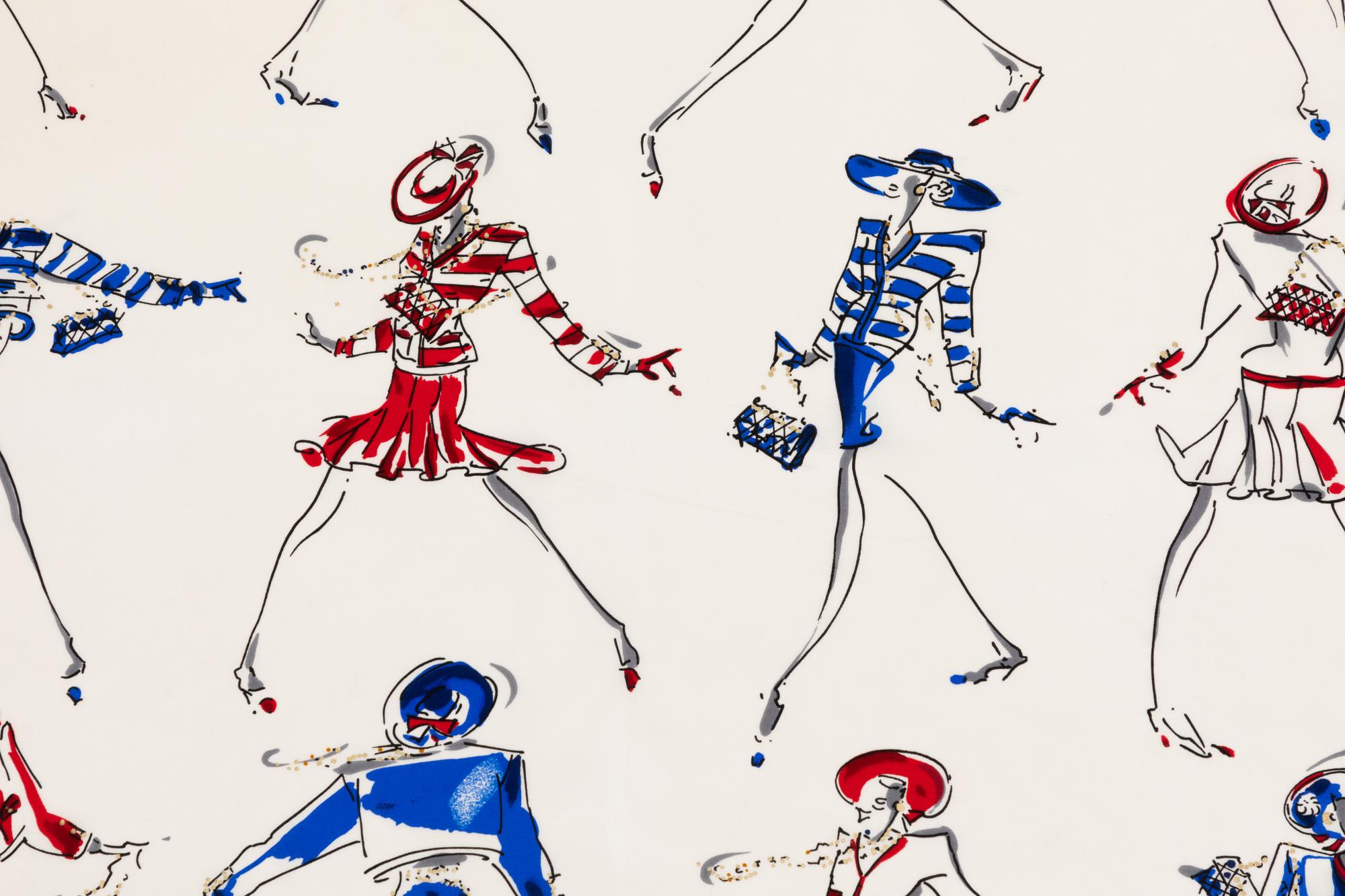 Chanel Silk Scarf, 1980-90s
