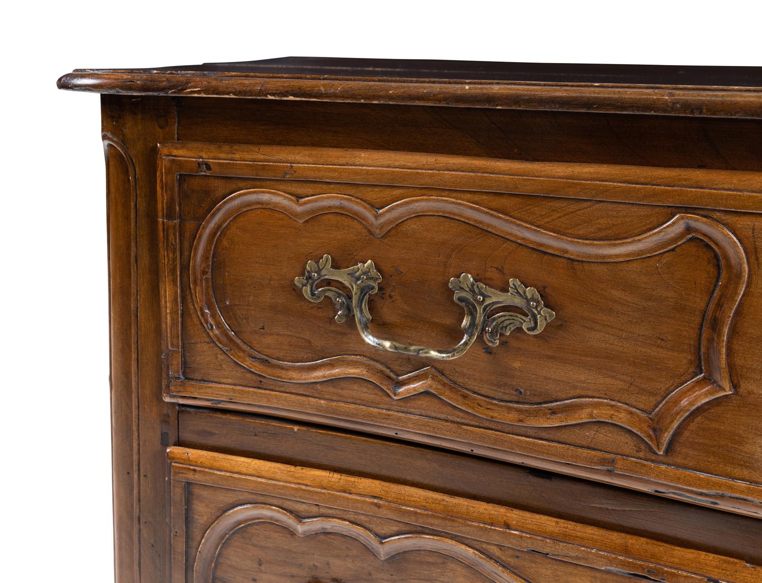 A Louis XV Walnut Commode