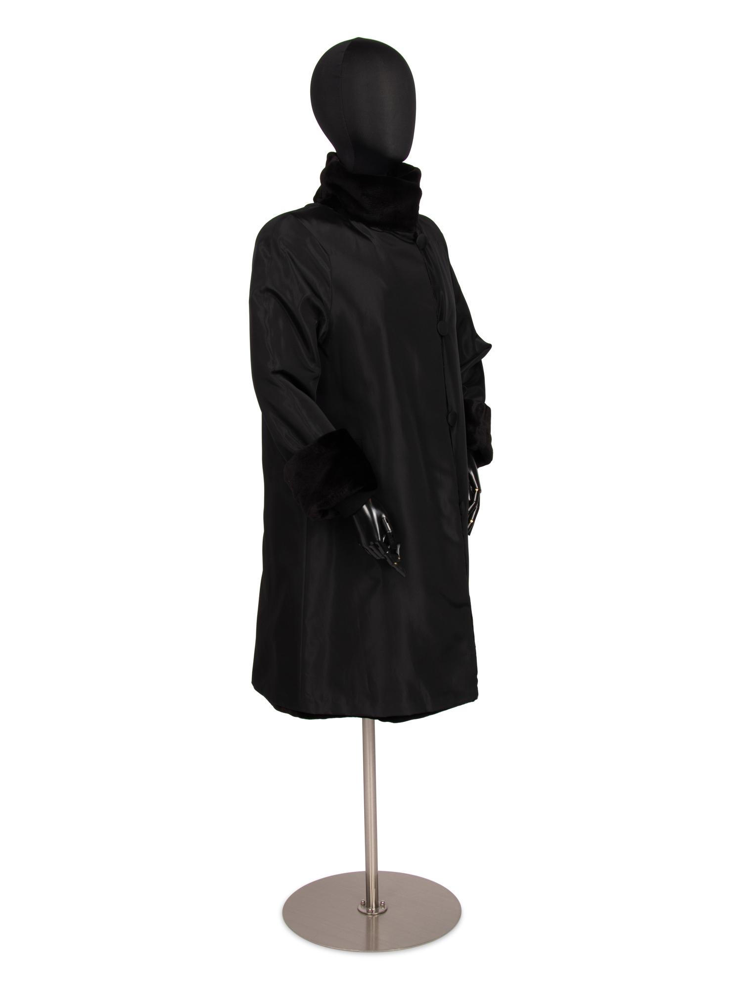Zandra Rhodes Sheared Mink Coat, 2000s
