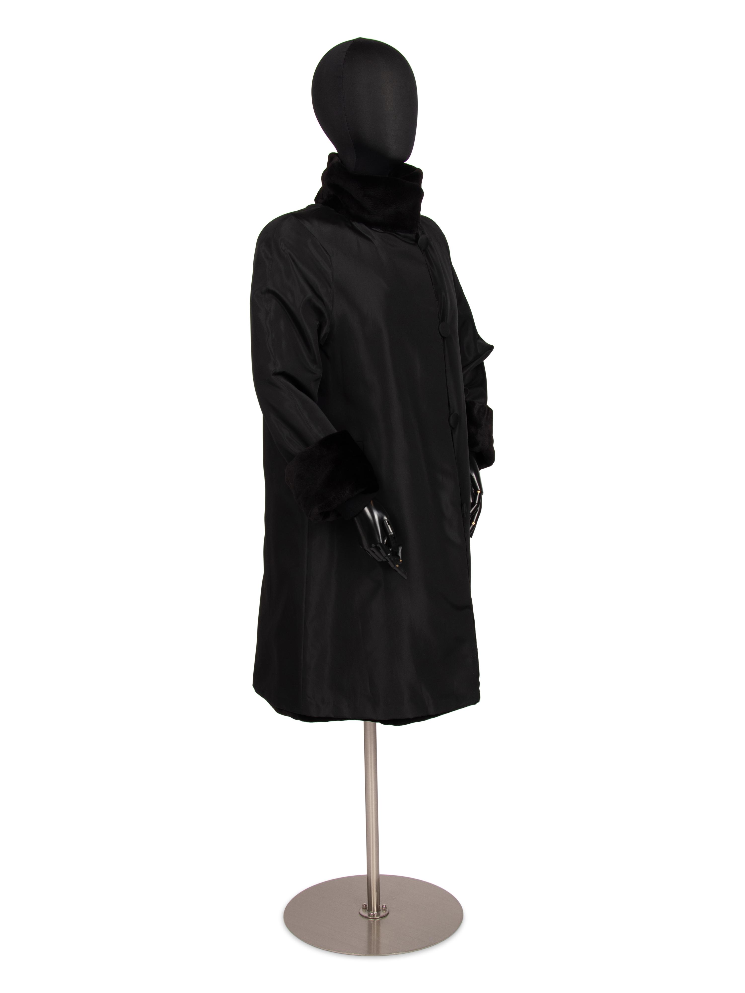 Zandra Rhodes Sheared Mink Coat, 2000s